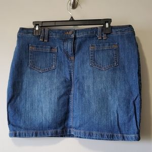 NY&C jean mini skirt
